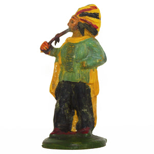 Figurine plastique Jim chef indien et son calumet Far West