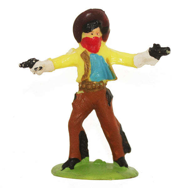 Figurine plastique Cyrnos bandit outlaw mexicain Far West