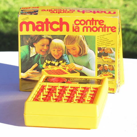 Jeu vintage Match contre de la montre de Gay-Play ( 1980 )