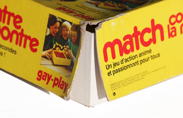 Jeu vintage Match contre de la montre de Gay-Play ( 1980 )