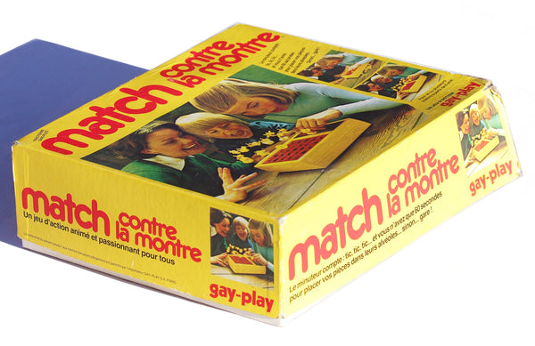 Jeu vintage Match contre de la montre de Gay-Play ( 1980 )