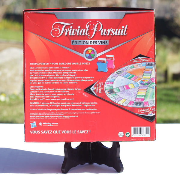 Jeu de société Trivial Pursuit édition des vins Hasbro ( 2009 )