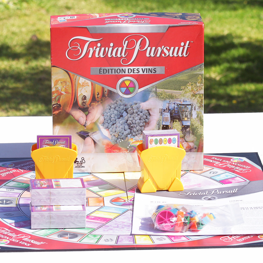 Jeu de société Trivial Pursuit édition des vins Hasbro ( 2009 )