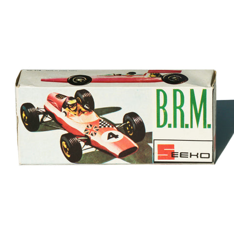 Ancienne boîte vide jouet voiture BRM n° 675 Seeko
