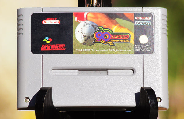 Jeu vidéo cartouche Super Nintendo SNES 90 minutes European Prime Goal PAL (1995)