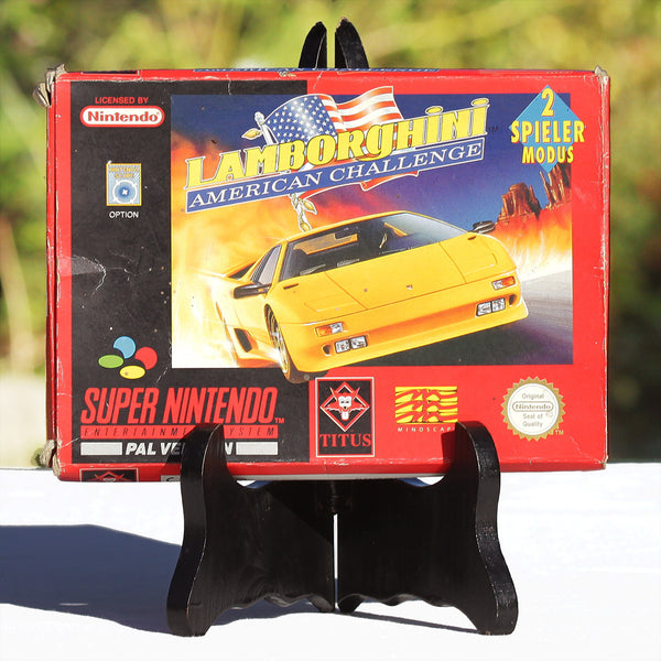 Jeu vidéo cartouche Super Nintendo SNES Lamborghini - Titus (1994)