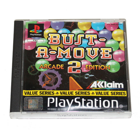 Jeu vidéo Playstation PS1 PAL Bust a Move 2 complet Value Series