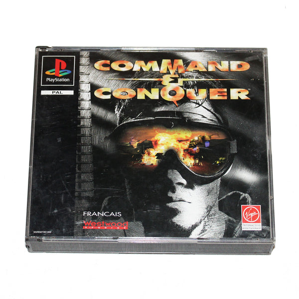 Jeu vidéo Playstation PS1 PAL Command & Conquer sans notice