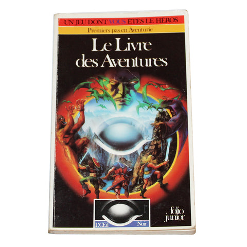 Livre LDVELH - L'Oeil Noir - Le Livre des Aventures ( 1985 )