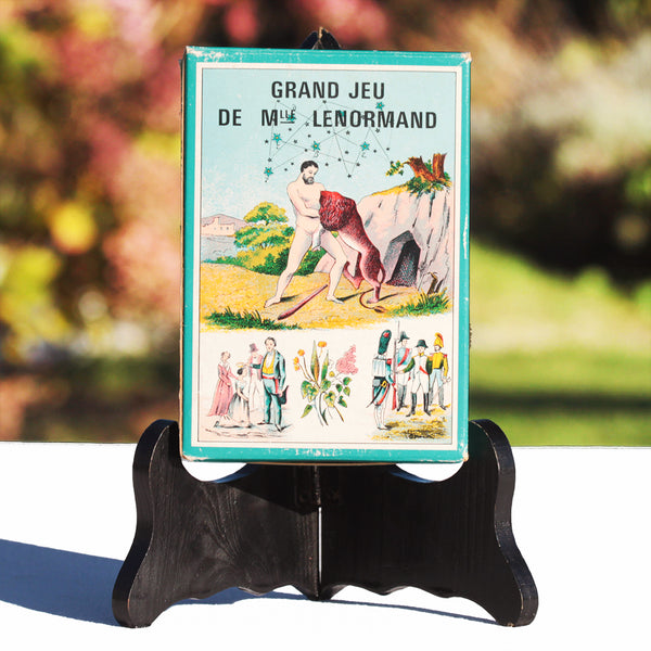 Grand jeu de cartomancie de Melle Lenormand édition de 1976 B.P. Grimaud