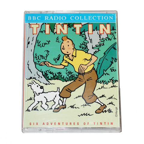 Cassettes K7 audio vintage Six Adventures of Tintin Hergé BBC Radio ( 1994 )