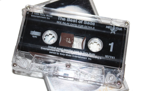 Cassette K7 audio vintage The Best Of Sade Megastar ( 1994 )