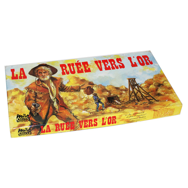 Jeu de société vintage La Ruée ver l'Or complet Miro (1975)