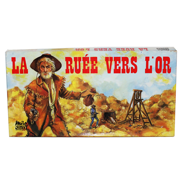 Jeu de société vintage La Ruée ver l'Or complet Miro (1975)