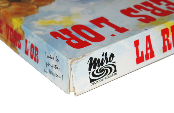 Jeu de société vintage La Ruée ver l'Or complet Miro (1975)
