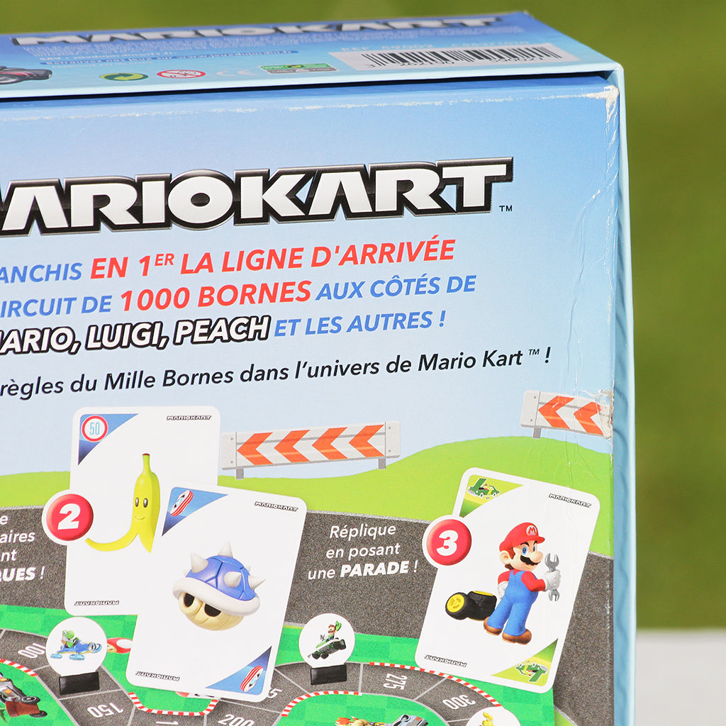 Jeux 1000 Bornes  Mario Kart  Dujardin/Nintendo 2018 sous blister - Label  Emmaüs