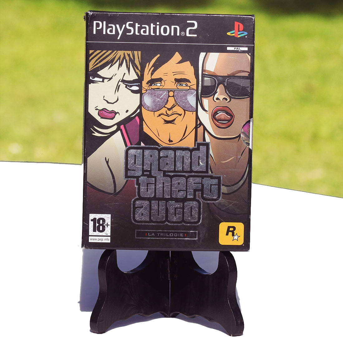 Jeu vidéo Playstation PS2 coffret la Trilogie Grand Theft Auto GTA