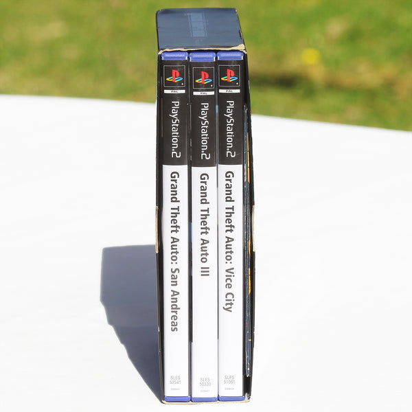 Jeu vidéo Playstation PS2 coffret la Trilogie Grand Theft Auto GTA