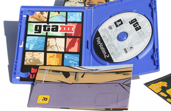 Jeu vidéo Playstation PS2 coffret la Trilogie Grand Theft Auto GTA