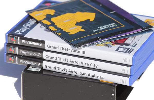 Jeu vidéo Playstation PS2 coffret la Trilogie Grand Theft Auto GTA