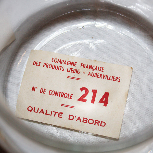 Ancien bocal publicitaire d'épicerie Fameux ce nouveau Viandox Liebig