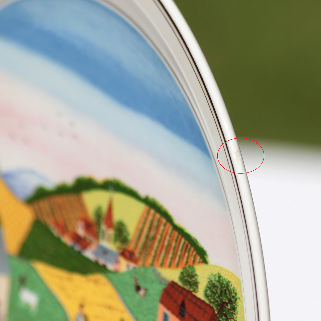 Flat plate 23.5 cm Villeroy & Boch design Naïf by Laplau les