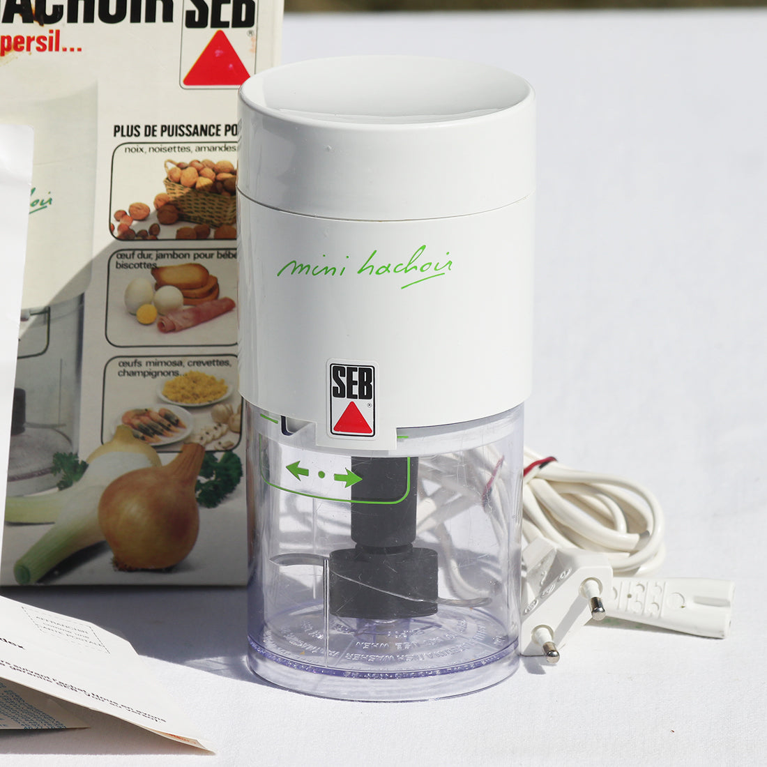 Small vintage robot mini electric chopper Seb special series 8553 – La ...