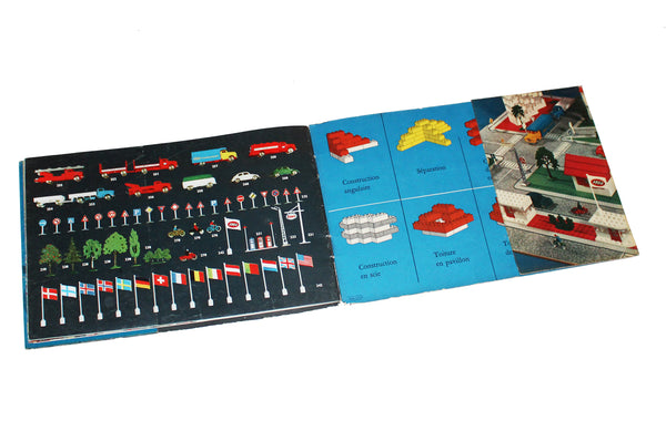 Livre livret vintage Lego System pour idées de créations des années 1960