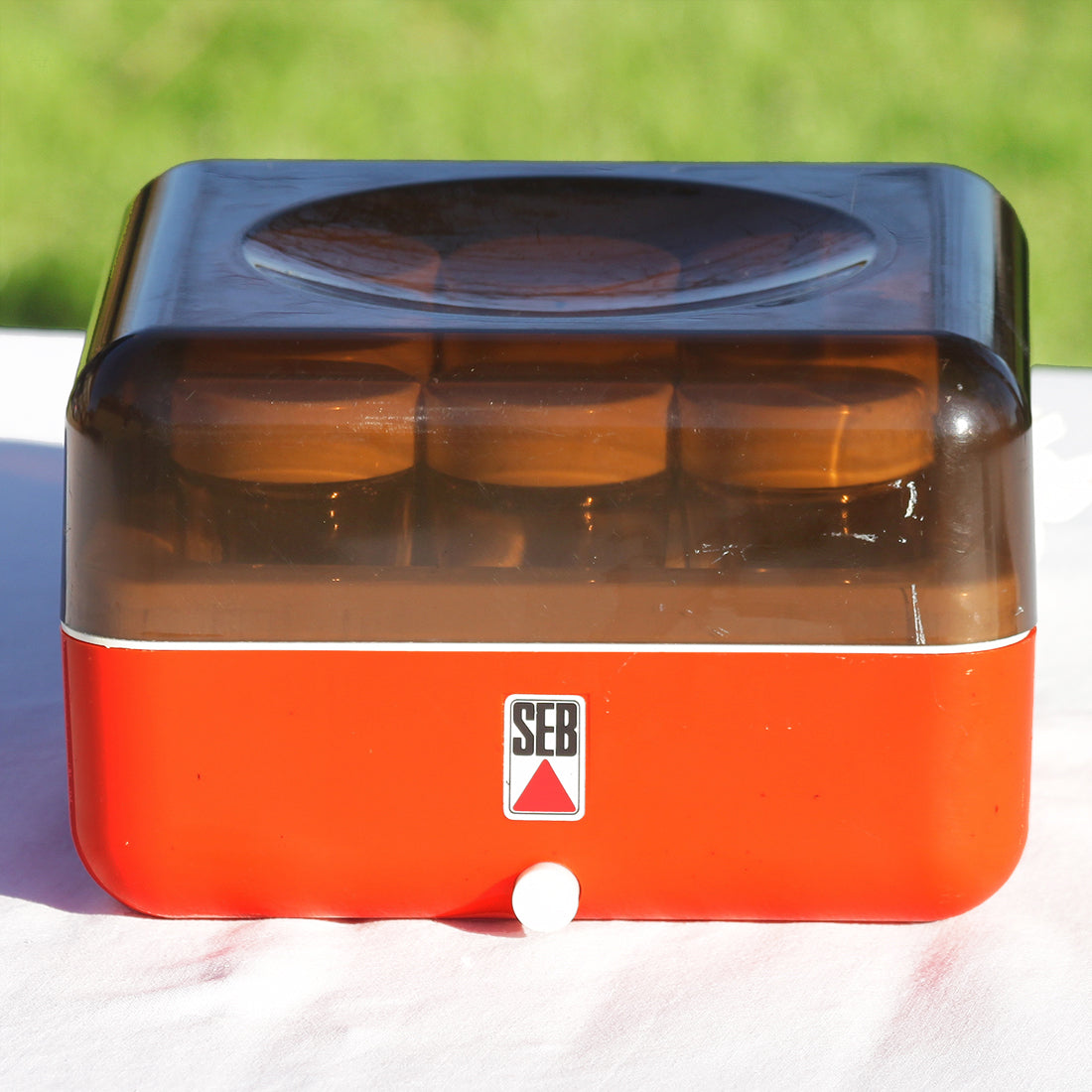 Hâche-vite Et Râpe Mont Blanc Orange - Vintage Années 60, Avec Boîte D'origine, état TBE