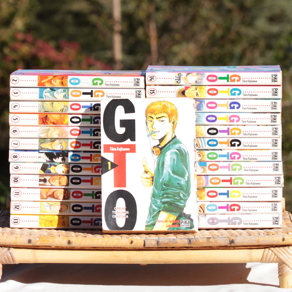 Série complète de 25 livres mangas GTO Great Teacher Onizuka Pika