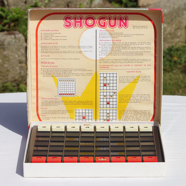 Jeu de stratégie vintage Shogun ( Nathan ) édition de 1978