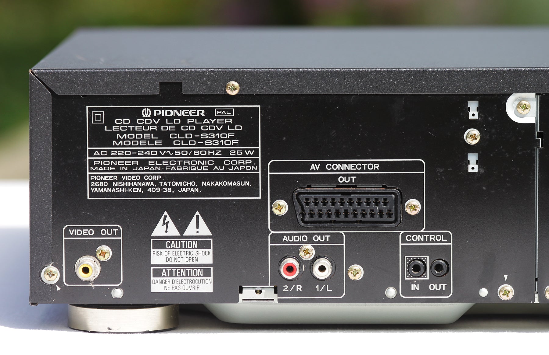 Pioneer CLD-S310F Lecteur de Laserdisc (CLD-S310F/WEZW/FR) | Achetez sur Pioneer CLD-S310F Lecteur de Laserdisc (CLD-S310F/WEZW/FR) | Achetez sur