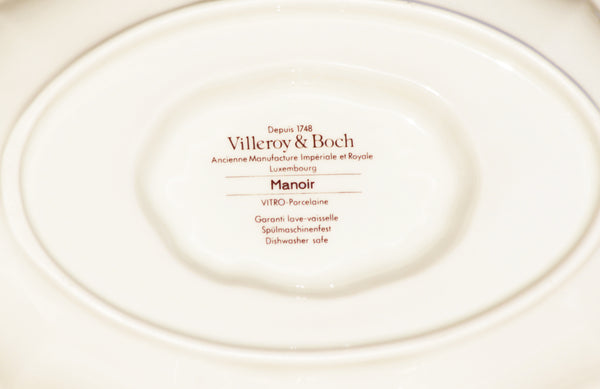 Saucière en vitro-Porcelaine Villeroy & Boch modèle Manoir