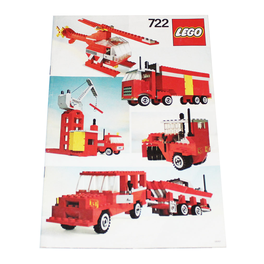 Notice vintage pour le Lego 722 (1980)