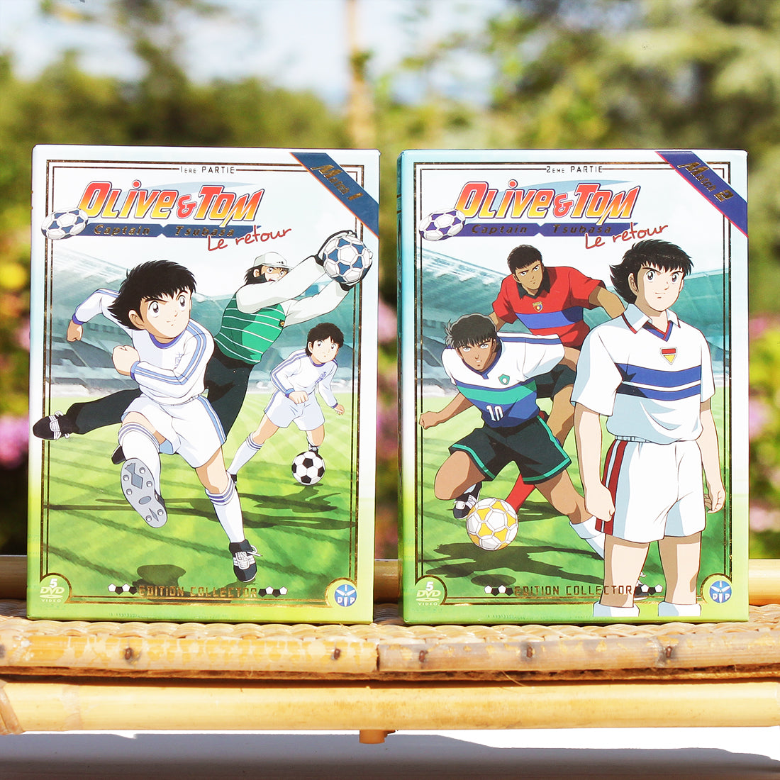 Ensemble de 2 coffrets DVD édition collector  Olive & Tom Captain Tsubasa Le retour ( 2001 )