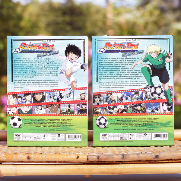 Ensemble de 2 coffrets DVD édition collector  Olive & Tom Captain Tsubasa Le retour ( 2001 )