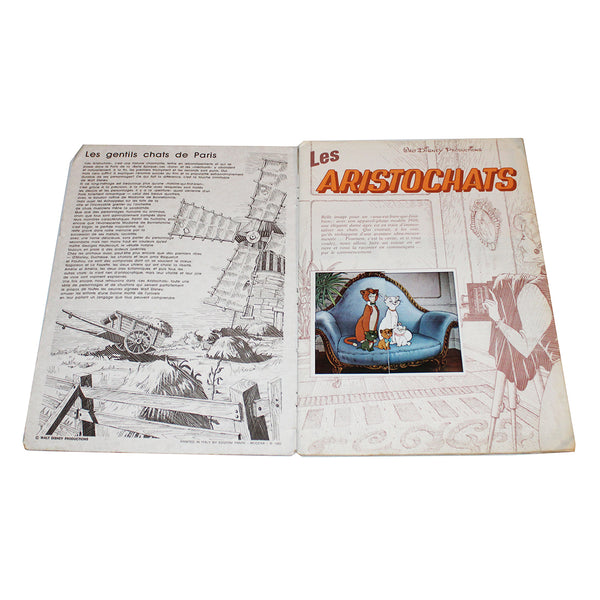 Album Panini vintage - Les Aristochats complet (1982)