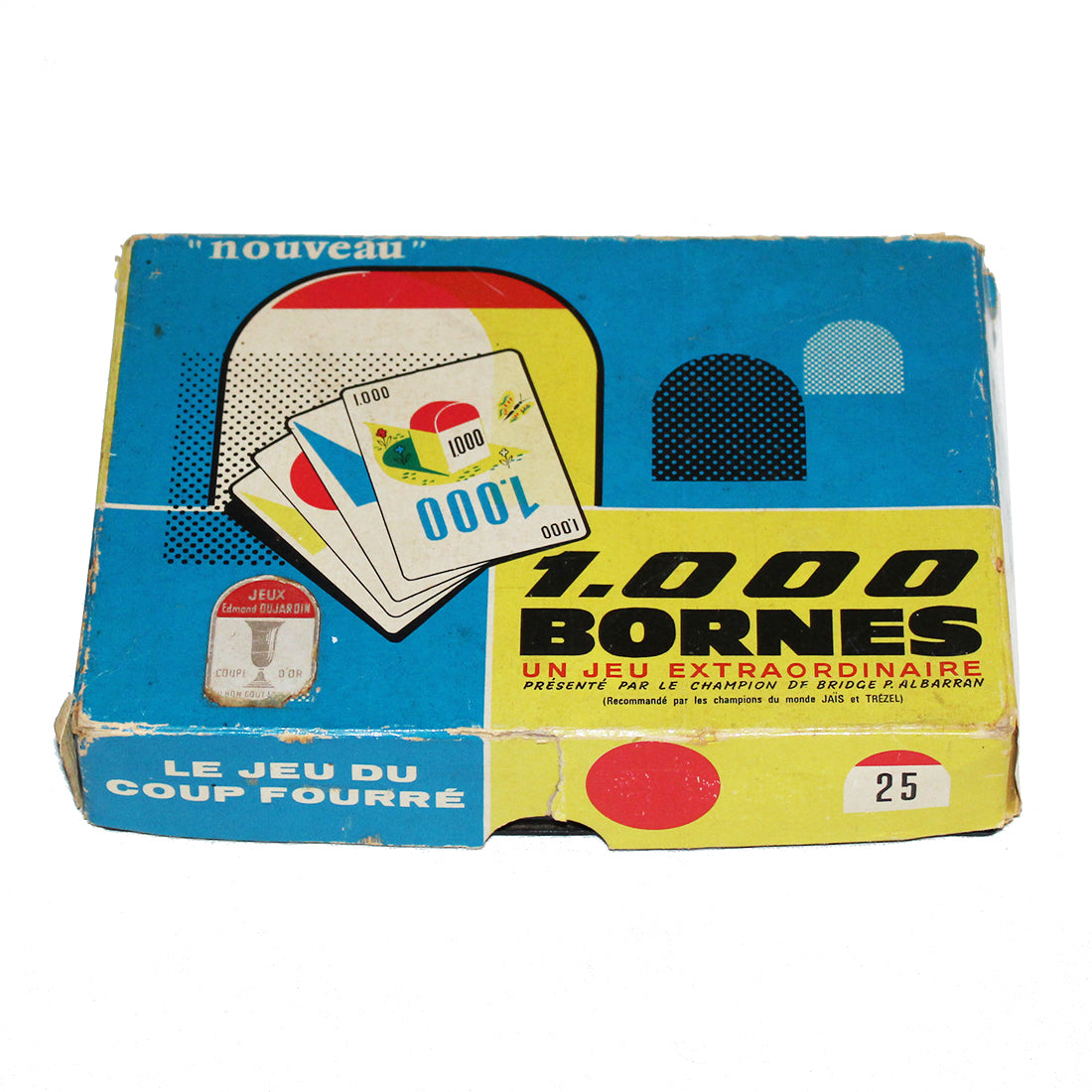 Jeu de société ancien 1000 Bornes de 1960