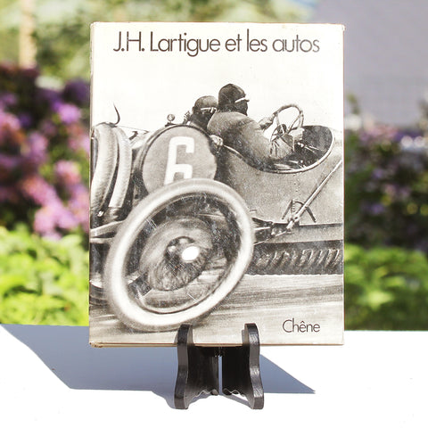 Livre - J.H. Lartigue et les autos ( 1974 )