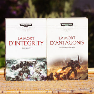 Ensemble de 2 livres - Warhammer 40000 - La Mort d'Integrity / La Mort d'Antagonis