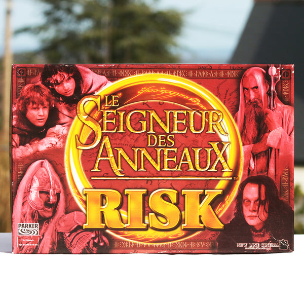 Jeu de société Risk Le Seigneur des Anneaux - Parker ( 2002 )