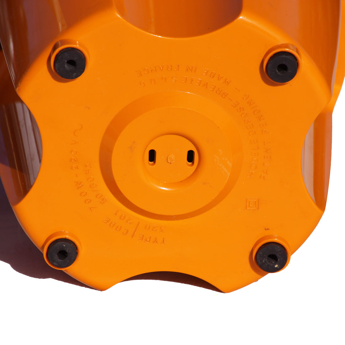 Moulinex robot hachoir vintage orange type 320 , 700w - Électroménager