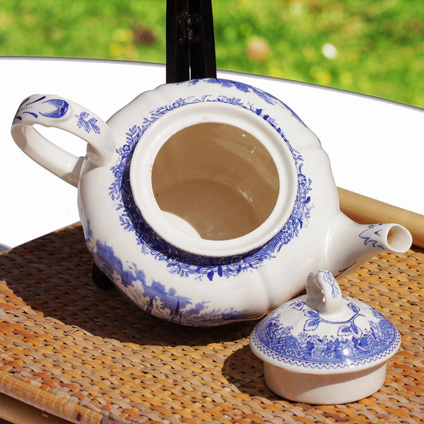 Ancienne théière en faïence de Villeroy & Boch modèle Burgenland