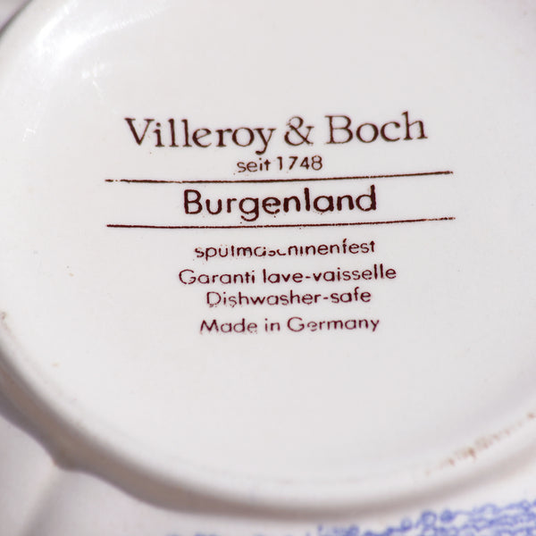 Ancienne théière en faïence de Villeroy & Boch modèle Burgenland