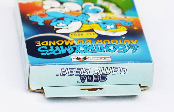 Jeu vidéo Sega Game Gear Les Schtroumpfs autour du Monde en boîte ( Infogrames )