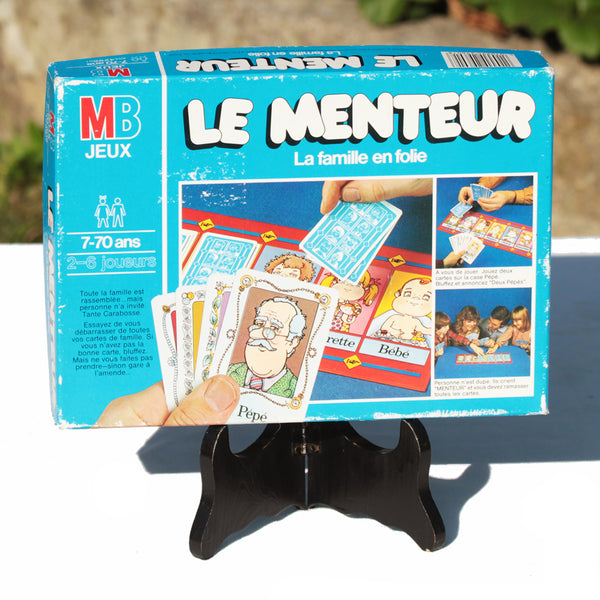 Jeu de société Le Menteur la famille en folie vintage MB Jeux ( 1980 )