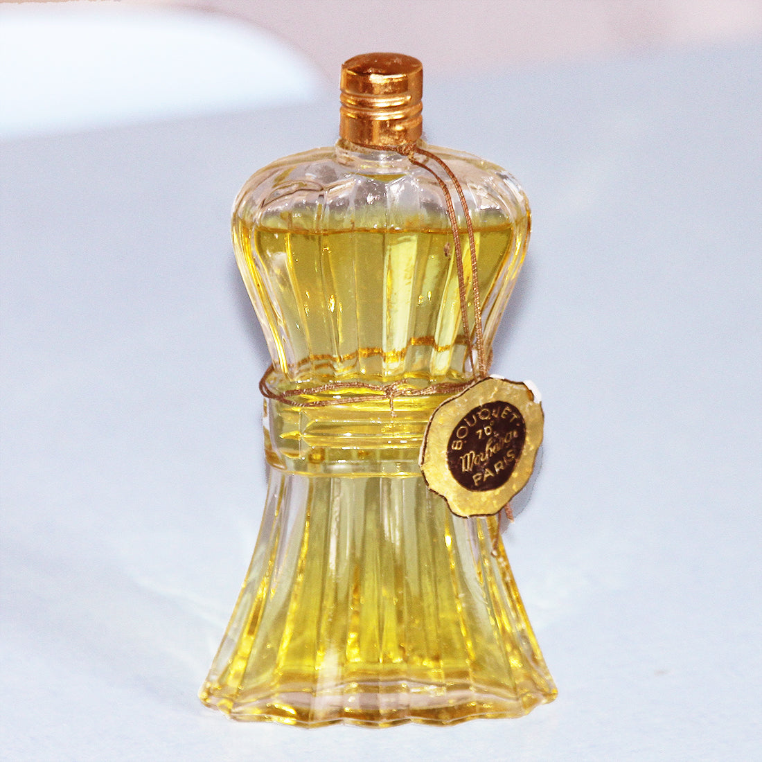 Ancien flacon de parfum rempli Bouquet Morhange Paris