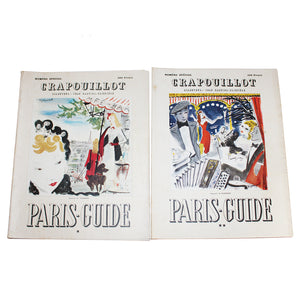 Set of 2 Crapouillot Paris magazines - Guide (1951)