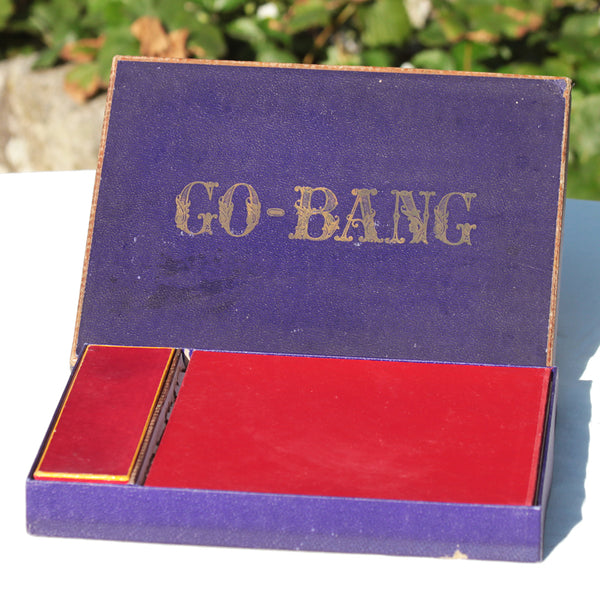 Ancien jeu de société Go-Bang fin XIXème siècle / début XXème siècle