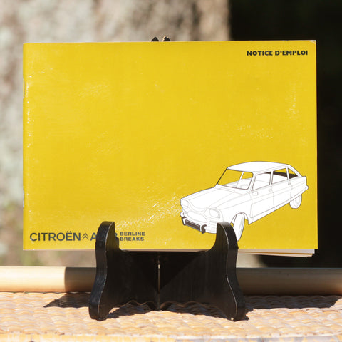 Ancienne notice d'emploi 1975 Citroën Ami 8 berline breaks
